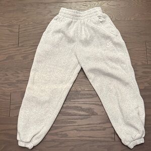 Nike Kids Light Gray Joggers